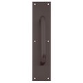 Ives Pull Plate, 8-in CTC, 3/4-in Diameter, 1-1/2-in Clearance, 4-in x 16-in, Oil Rubbed Bronze 8302-8 US10B 4X16